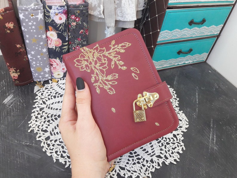Cute journal with lock and key Diary with lock for girls Etsy