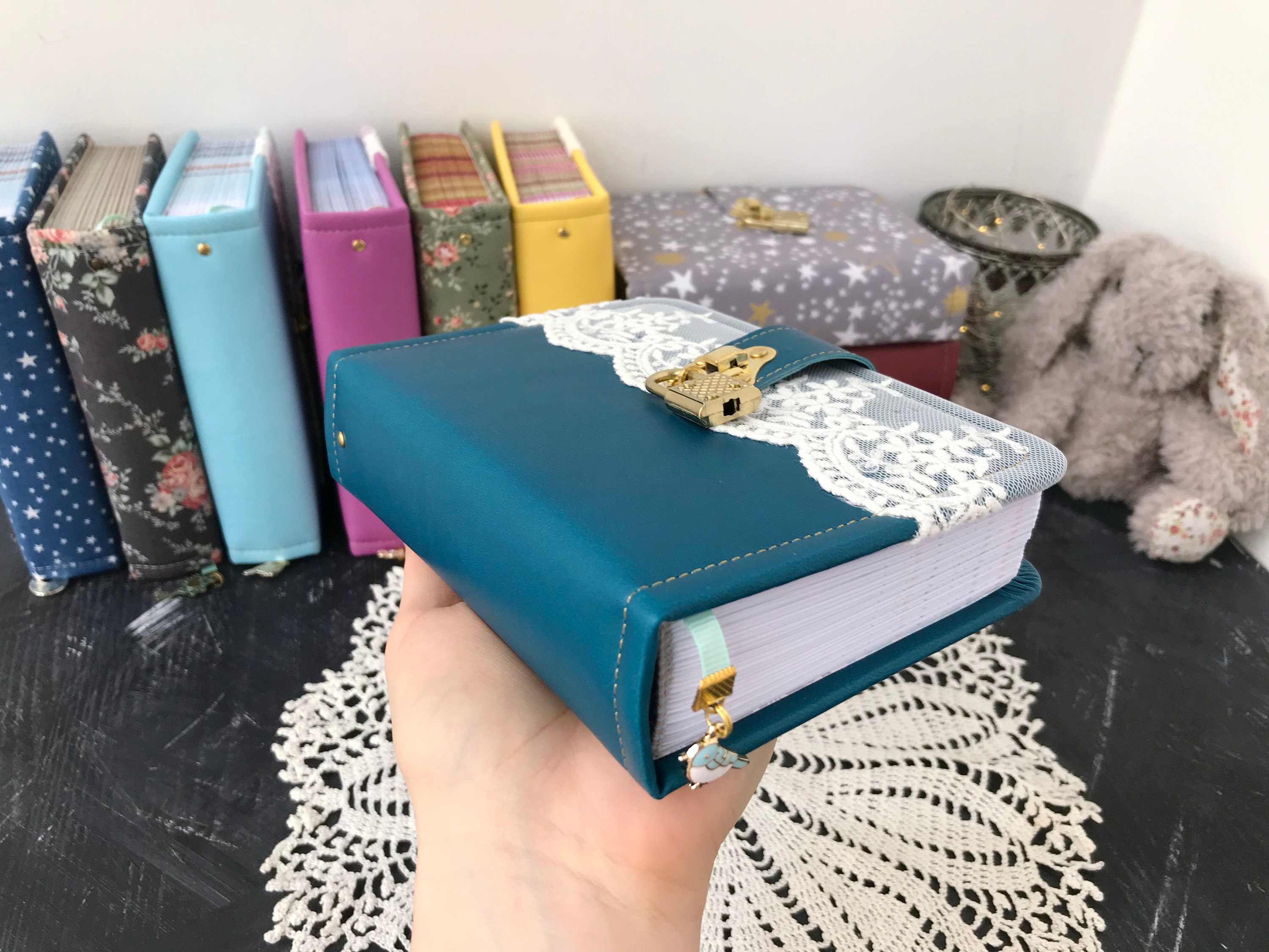 Cute writing journal with lock and key for girl Etsy