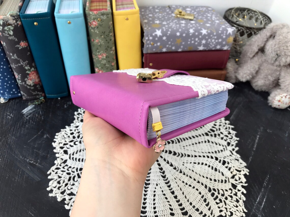 Cute journal with lock and key Diary with lock for girls Etsy
