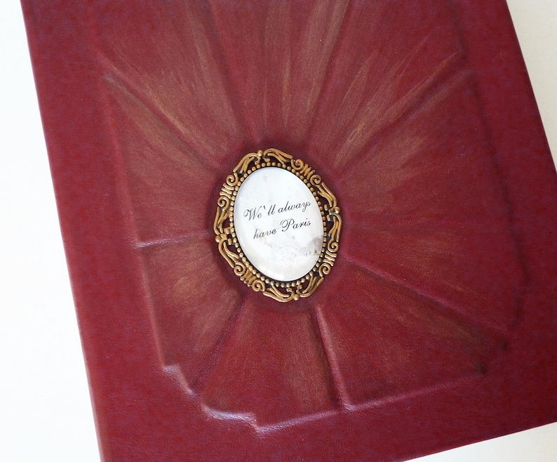 Couple Family Personalized Photo Album Leather Custom Gift for Anniversary Wedding