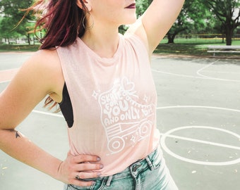 Skate for You and Only You Muscle Tank