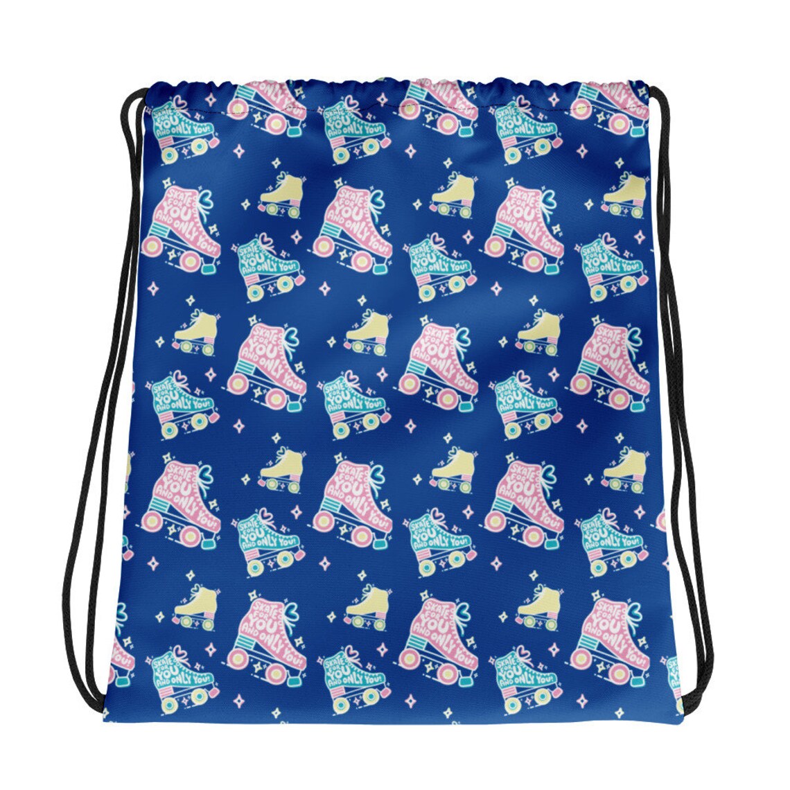 Drawstring Ruller Bag Roller Skate Drawstring Bag - Etsy