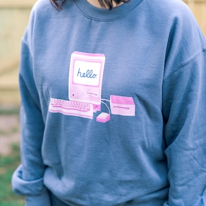 1984 Apple Macintosh Computer Unisex Sweatshirt