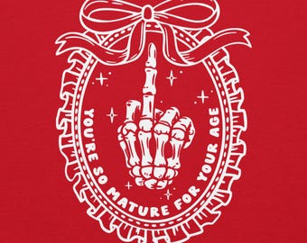 You're So Mature for Your Age Hilary Duff Millennials Unisex Sweatshirt