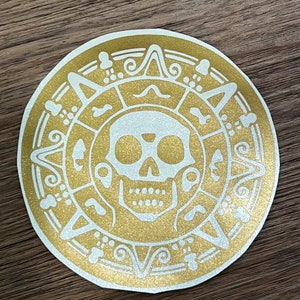 Pirate Coin Vinyl Decal
