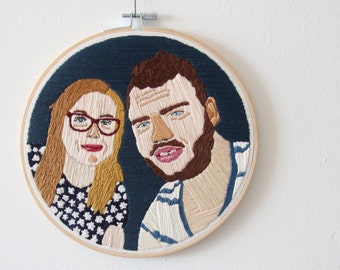 Embroidered Portrait-2 persons-Custom made