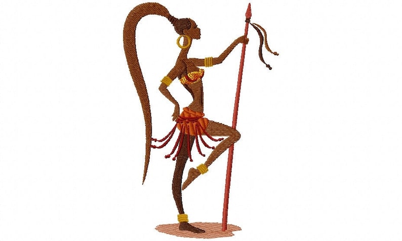 Warrior Woman Embroidery Warrior Woman Embroidery