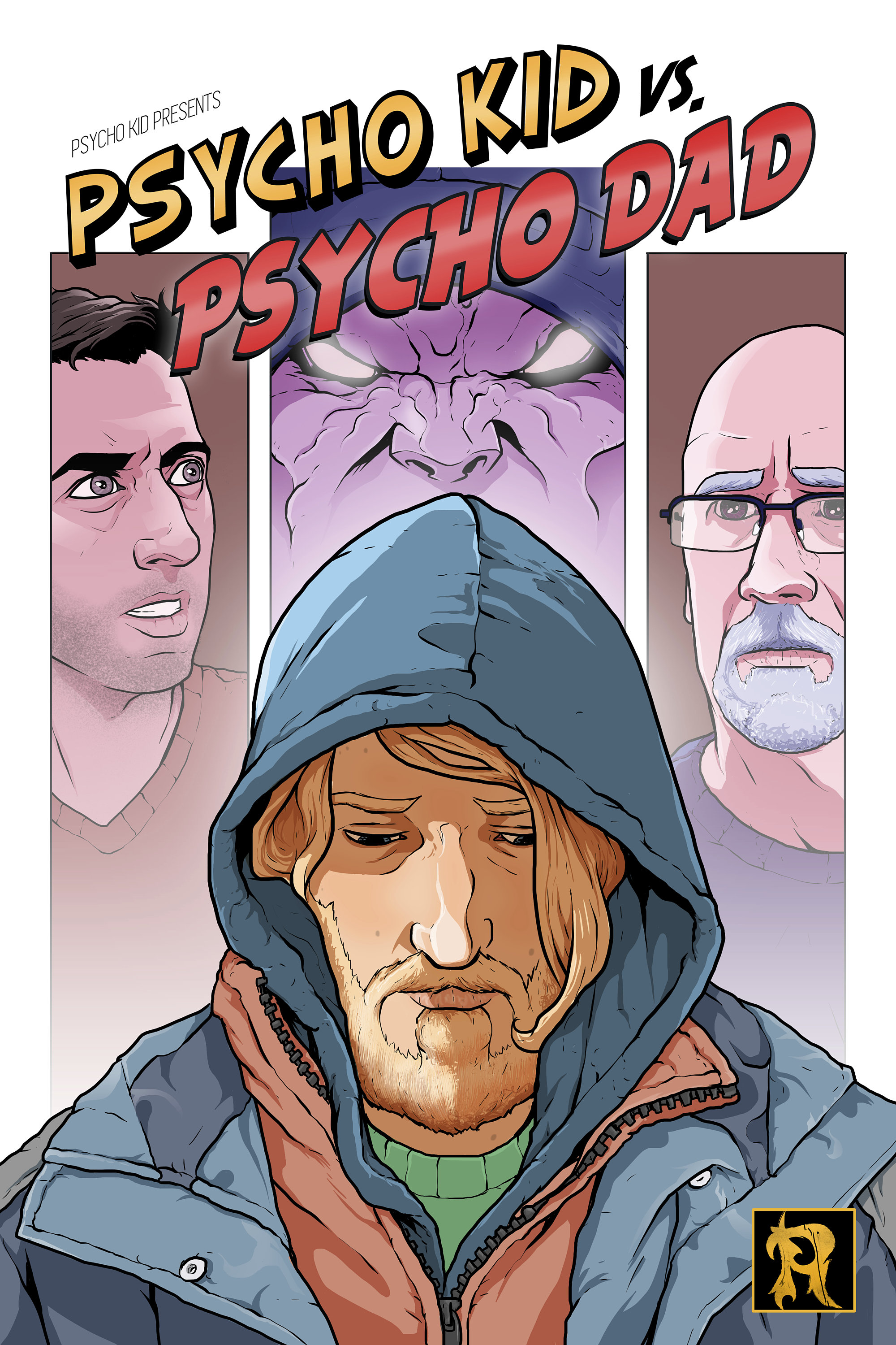 PSYCHO KID PRESENTS Psycho Kid Vs Psycho Dad Poster 18 X 24 Etsy