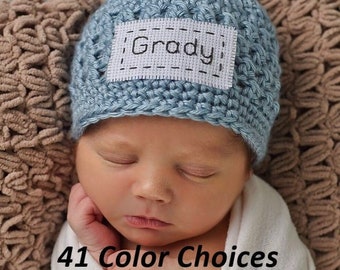 custom embroidered baby hats