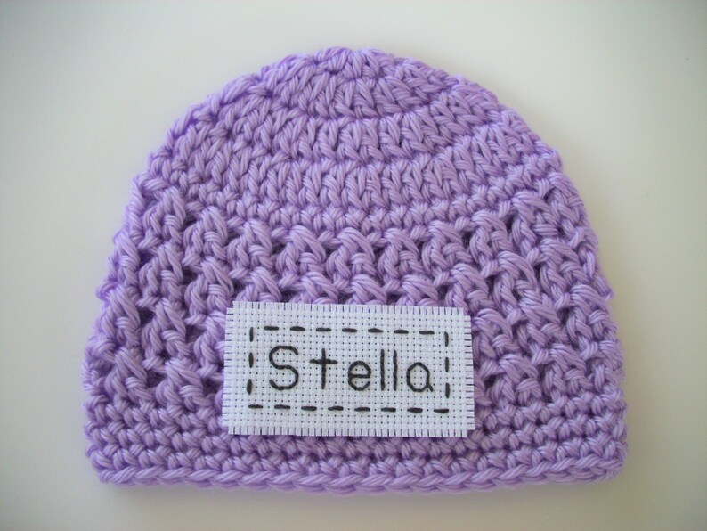 Monogrammed Baby Boy Hat Personalized Newborn Hat Etsy