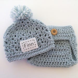 Personalized Coming Home Outfit, Monogrammed Baby Hat, 43 Color Choices