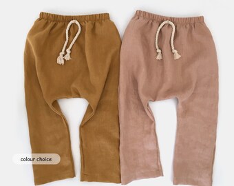 baby linen trousers