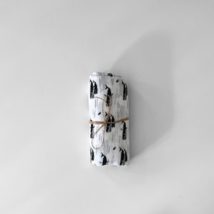 Muslin swaddle blanket, newborn muslin wrap, organic muslin wrap, gender neutral baby blanket