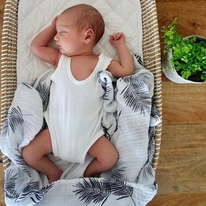 organic muslin blanket, newborn swaddle blanket, organic muslin wrap, gender neutral baby blanket