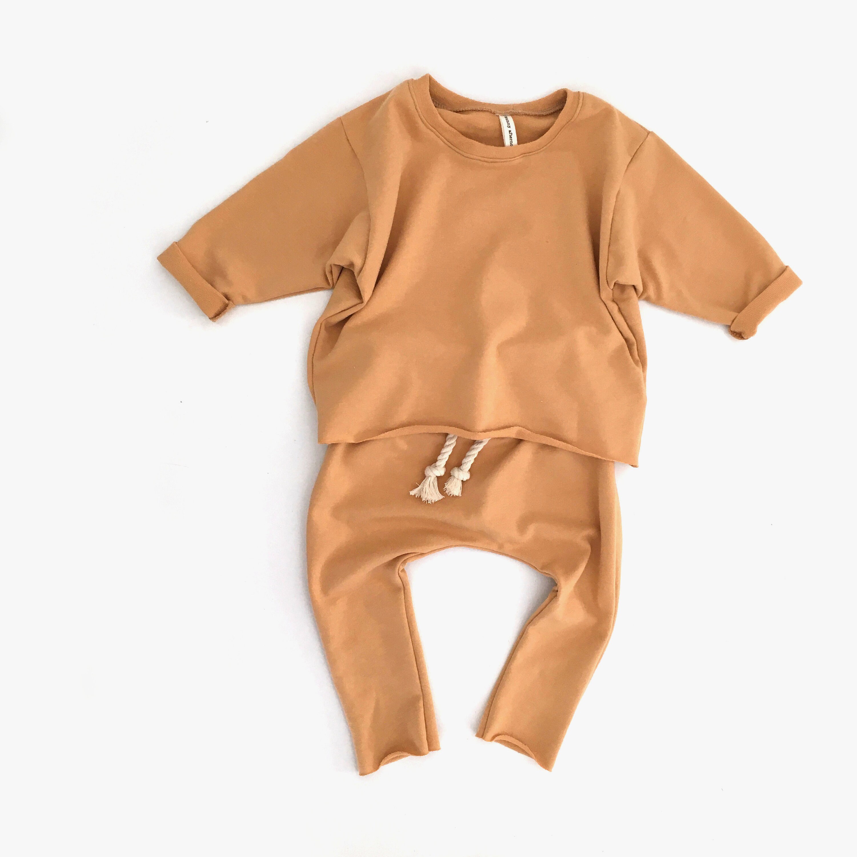 Baby pants no cuff baby joggers kids joggers baby track | Etsy