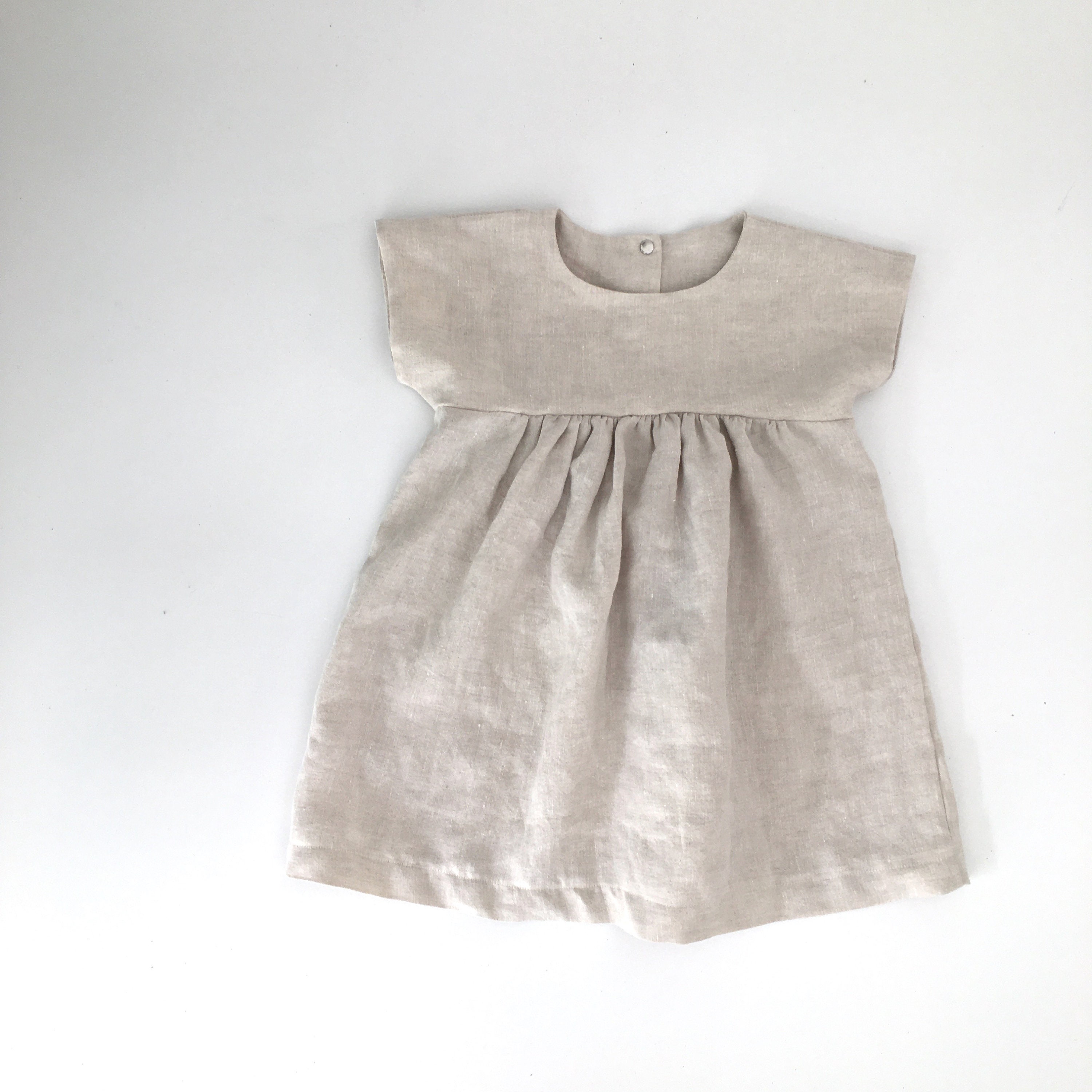 Baby Linen Dress Baby Girl Linen Clothes Girls Dresses Baby Etsy