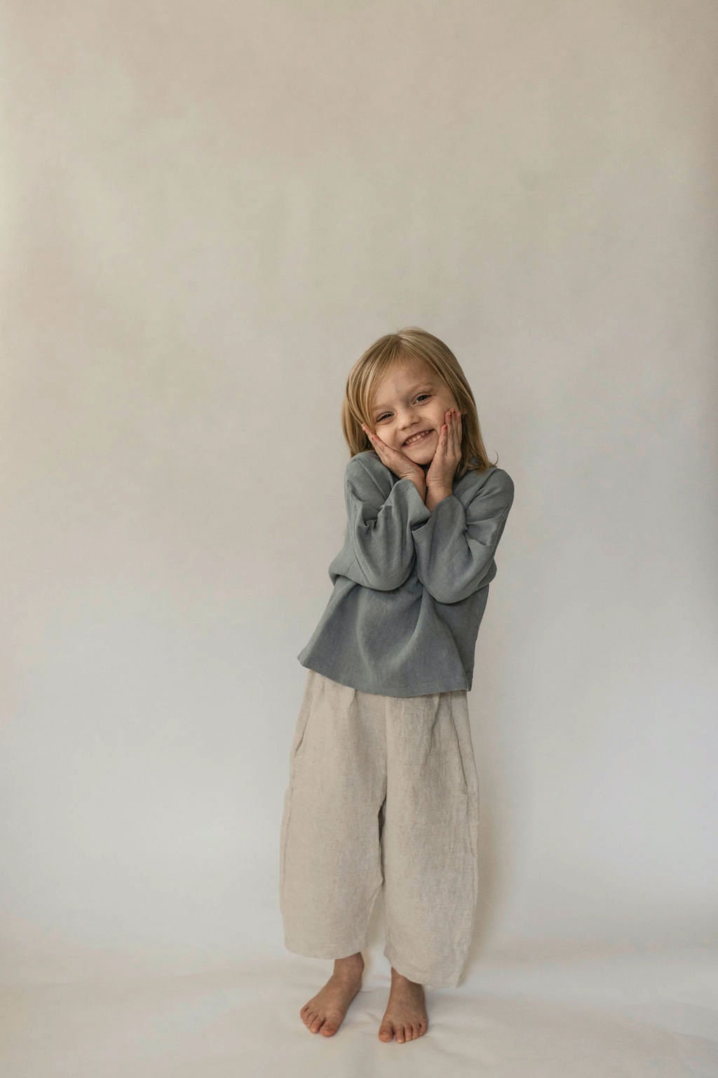 Kids Linen Shirt Baby Linen Top Baby Linen Clothes Gender Etsy Australia