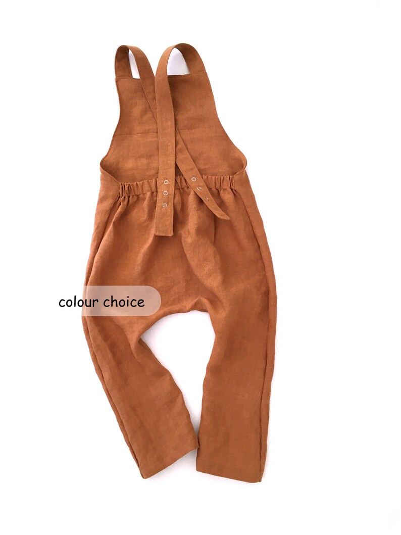 linen overalls baby boy