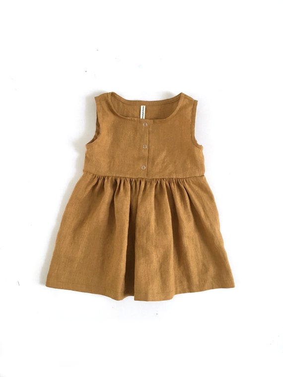 linen dress baby