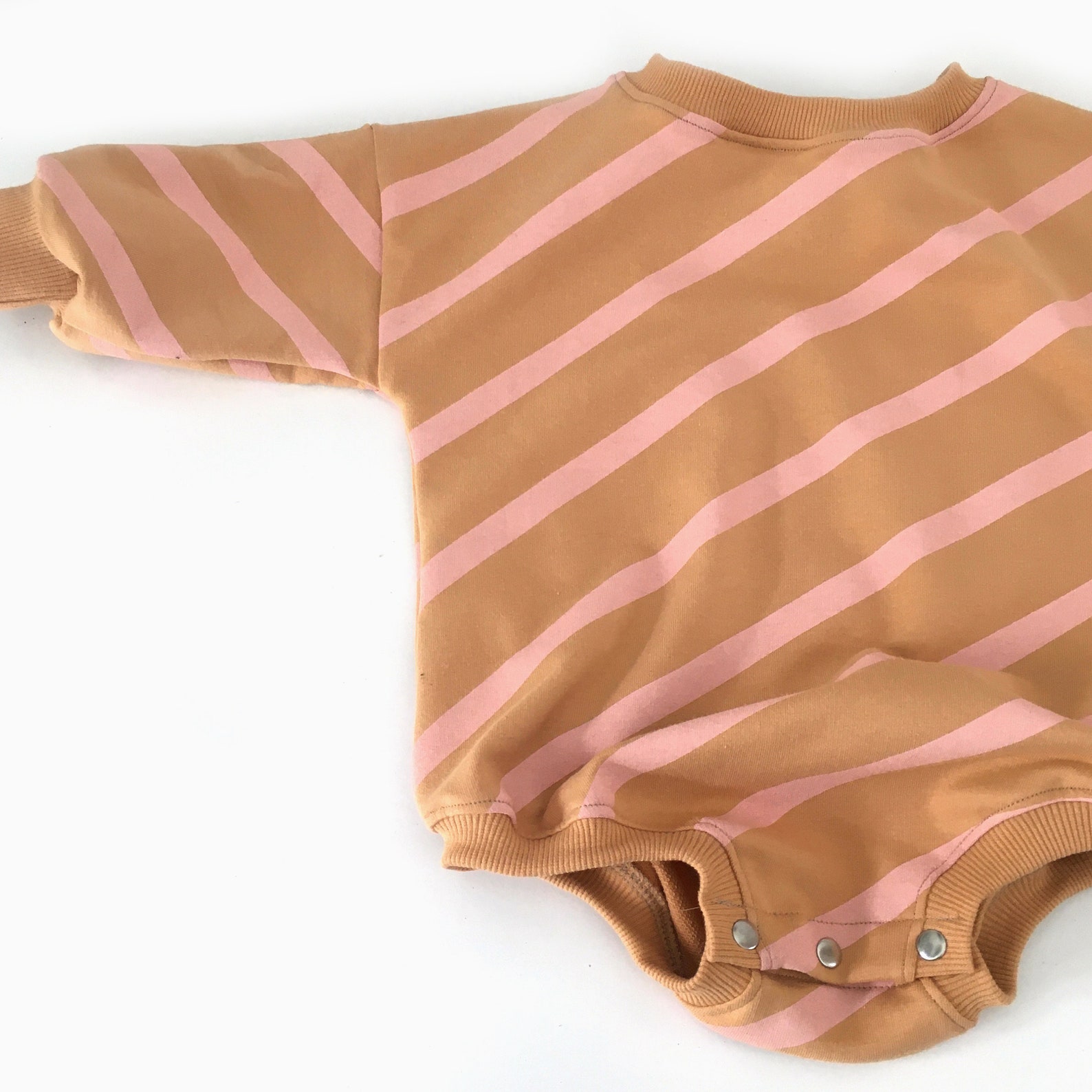 Baby sweatshirt romper oversized sweater romper gender Etsy