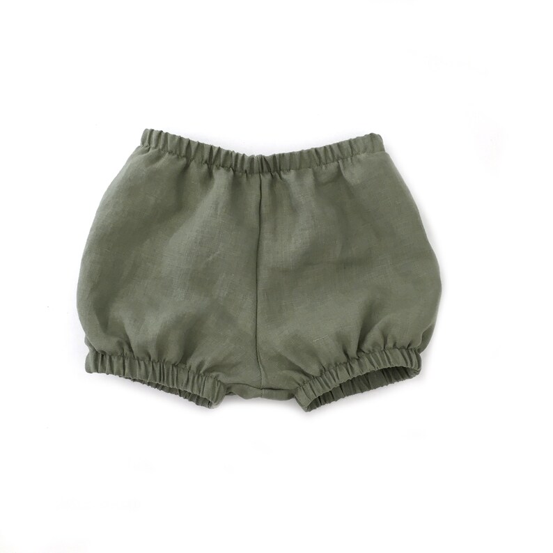 Baby bloomers linen bloomers double linen baby clothes baby Etsy