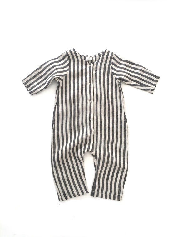 baby linen overalls