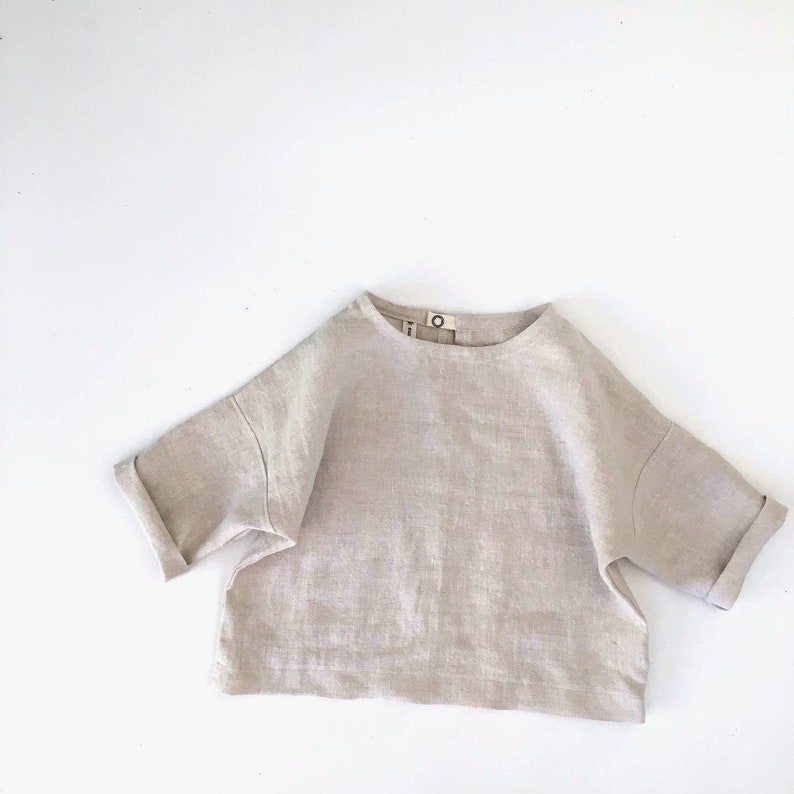 Kids Linen Shirt Baby Linen Top Baby Linen Clothes Gender Etsy Australia