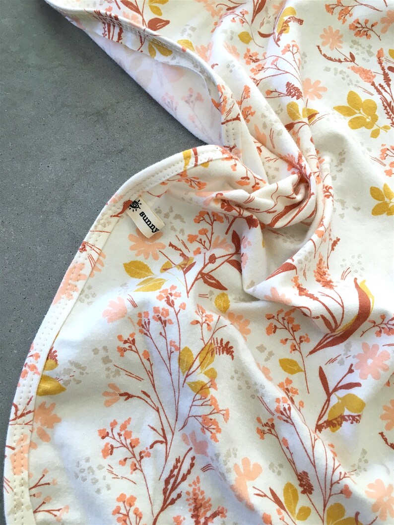 Organic swaddle blanket gender neutral baby blanket ...