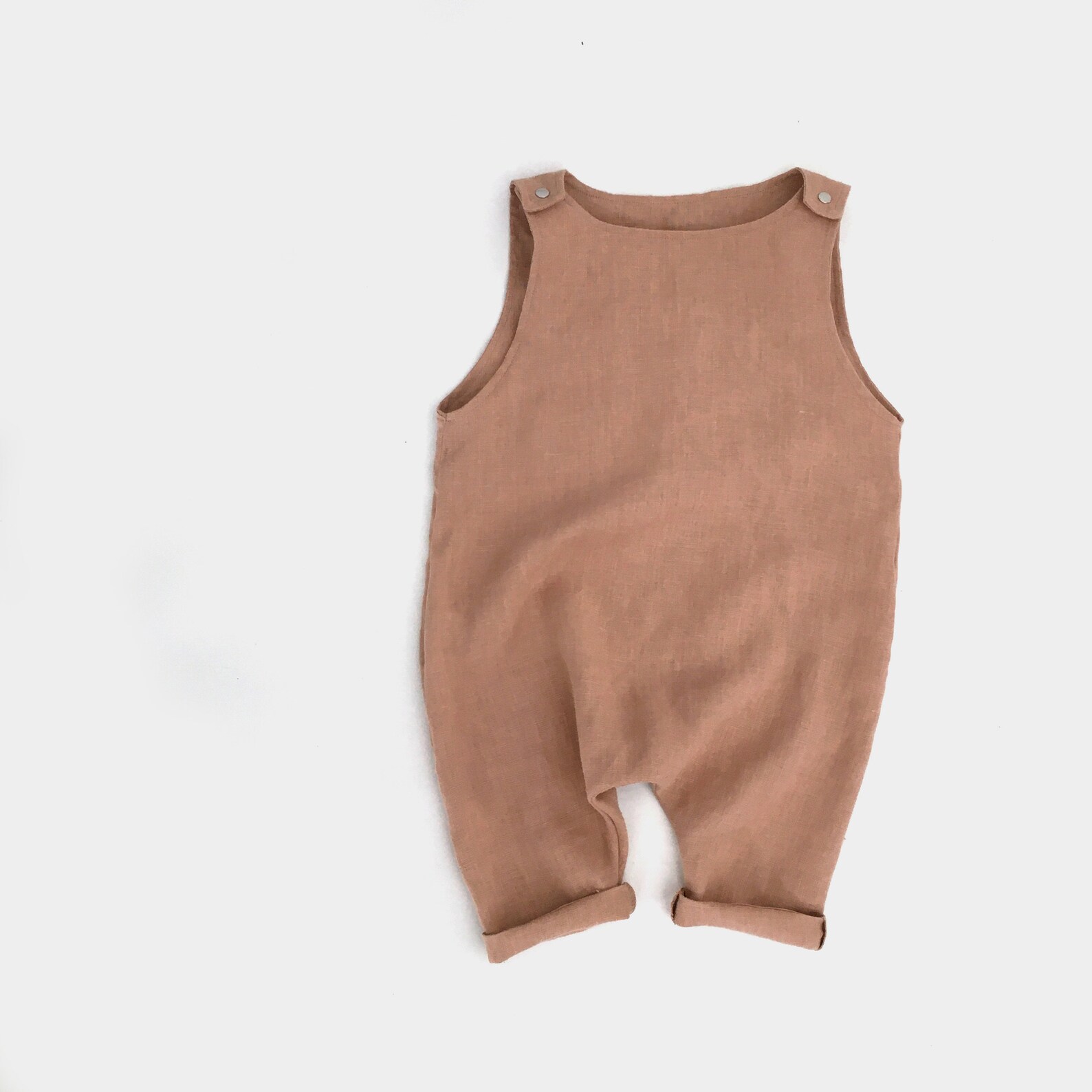 Baby Linen Romper Linen Jumpsuit Baby Romper Linen Etsy