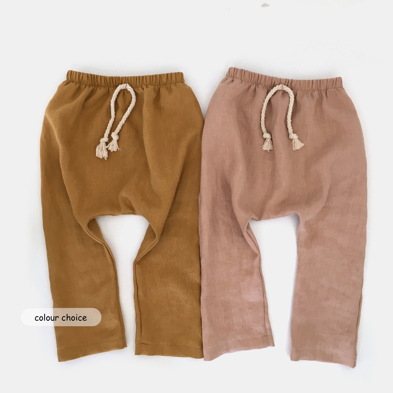 Kids linen pants baby linen clothes gender neutral linen Etsy