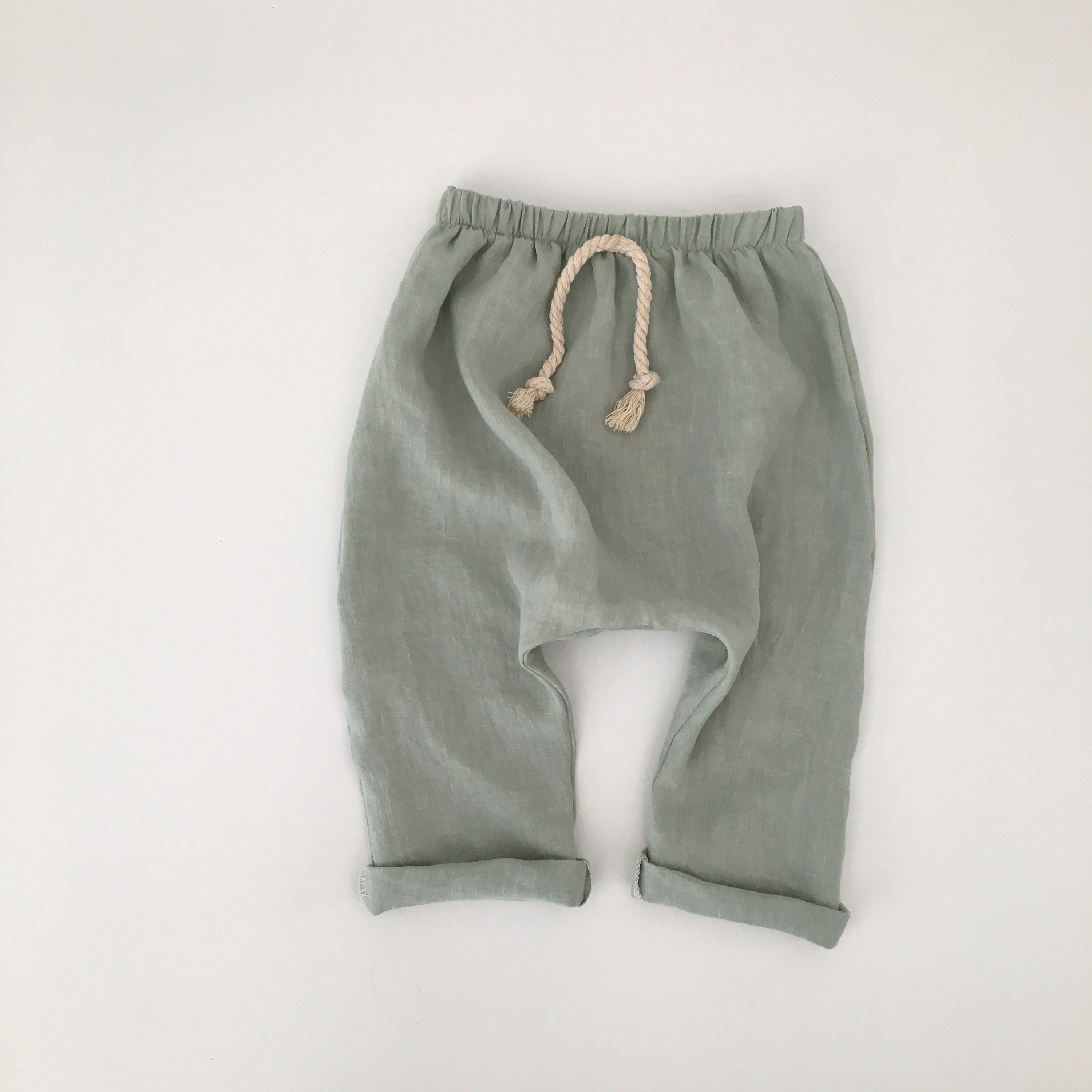 Kids linen pants baby linen clothes baby harem pants gender Etsy