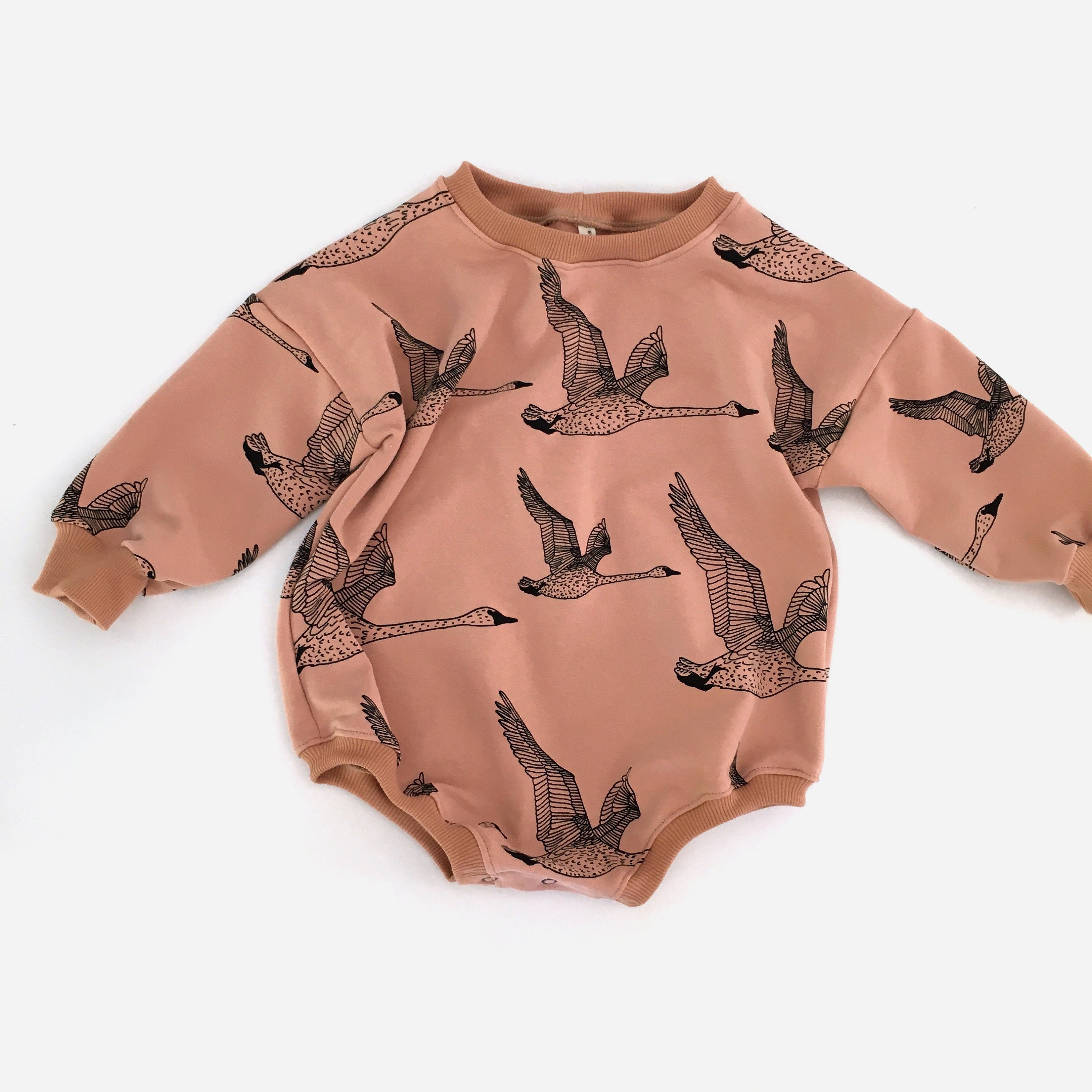 Sweatshirt romper baby sweater romper organic romper gender Etsy