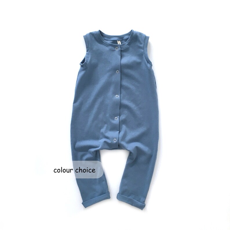 organic baby jumpsuit