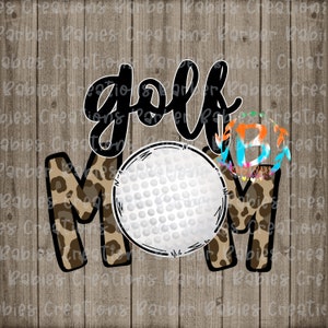 Prêt à presser - Transfert par sublimation - Golf Mom