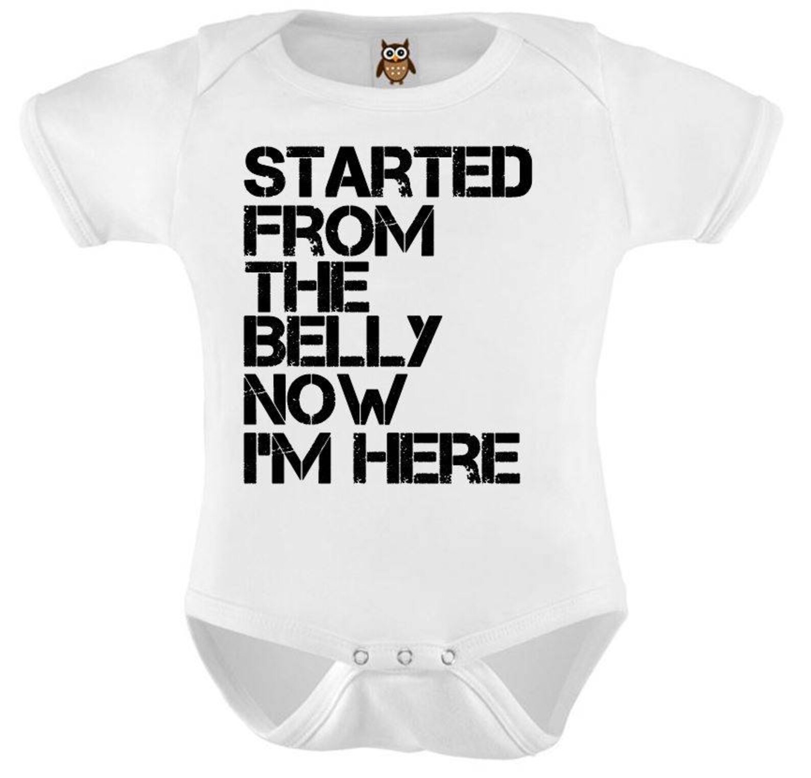 Funny Baby Romper Tshirt Baby kind Baby Romper vanuit de Etsy