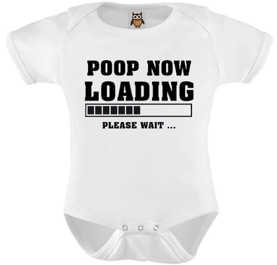 Poop Loading Please Wait Funny Toddler T-shirt