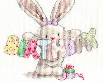 Counted Cross Stitch Kit by Bothy Threads Bebunni Friend | Etsy