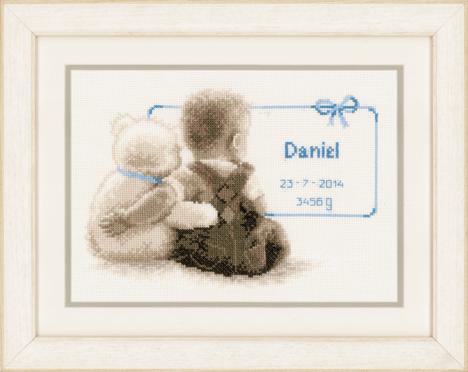 New Baby Cross Stitch Kit My Favourite Teddy Sepia Birth Etsy New Baby Cross Stitch Kit My Favourite Teddy Sepia Birth Etsy