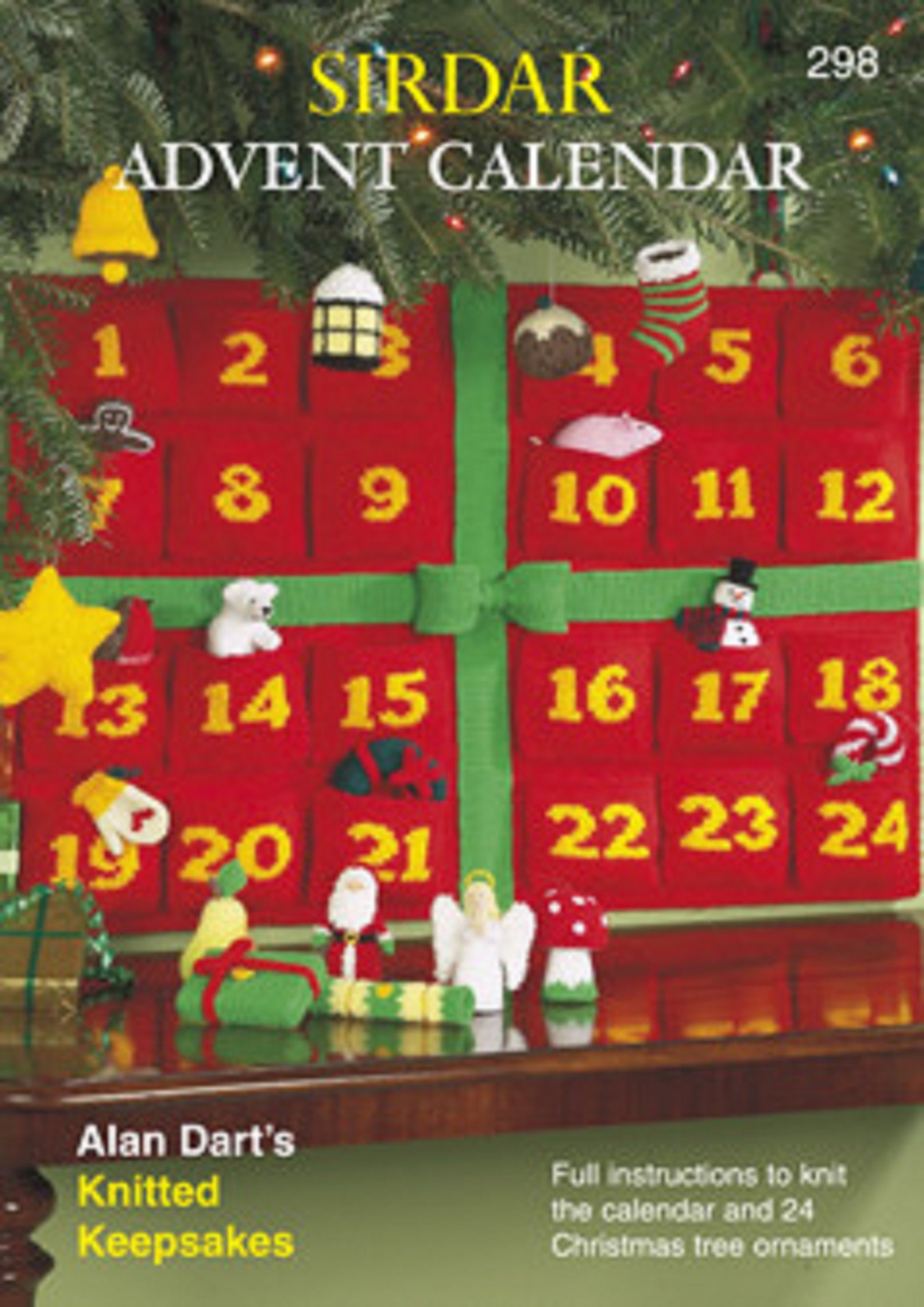 Alan Dart Christmas Advent Calendar and Toys Knitting Etsy UK