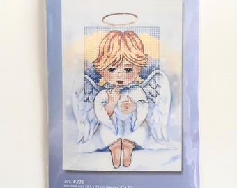 Christmas Angel Cross Stitch Card Kit - Card Making
