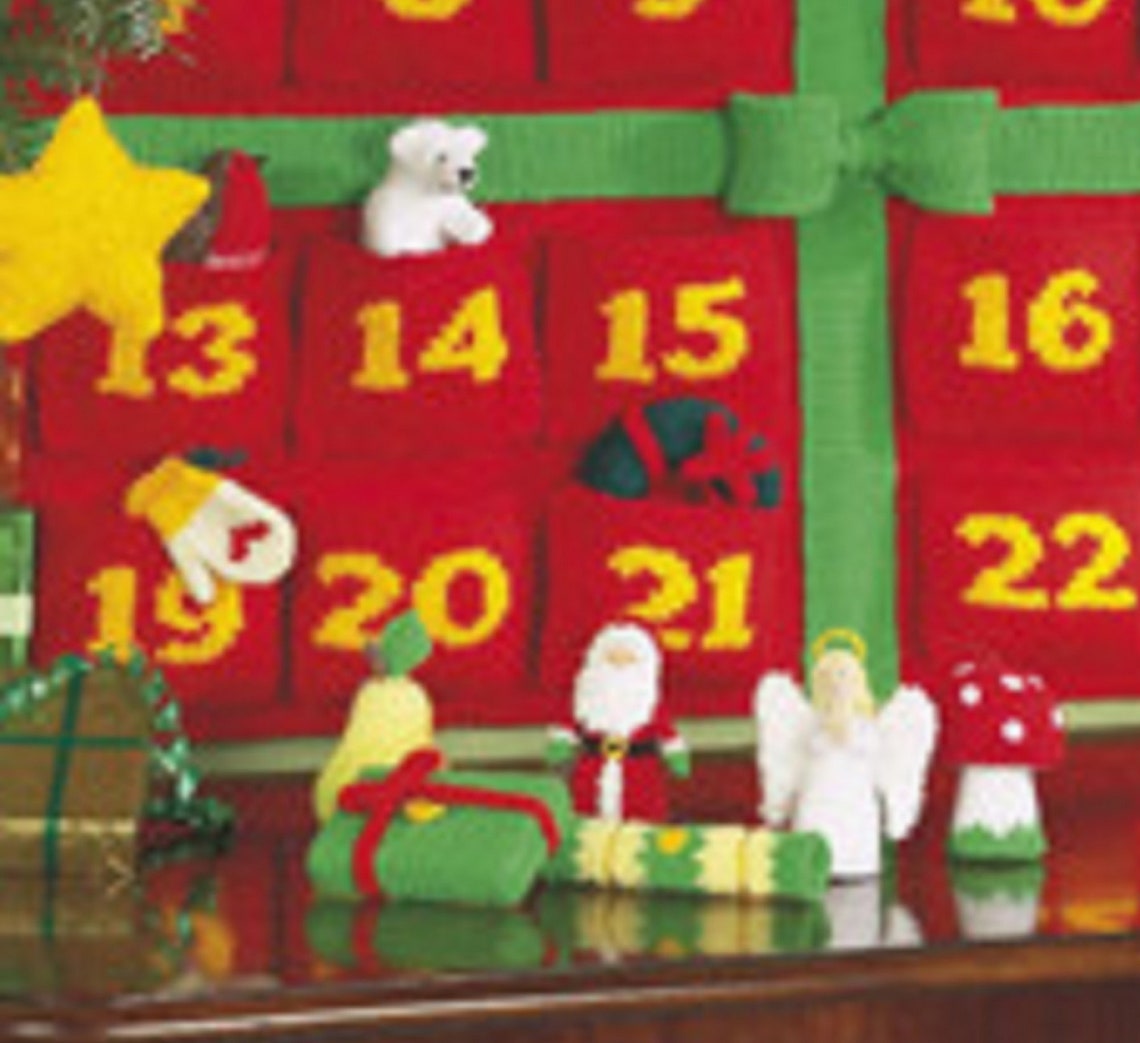 Alan Dart Christmas Advent Calendar and Toys Knitting Etsy UK