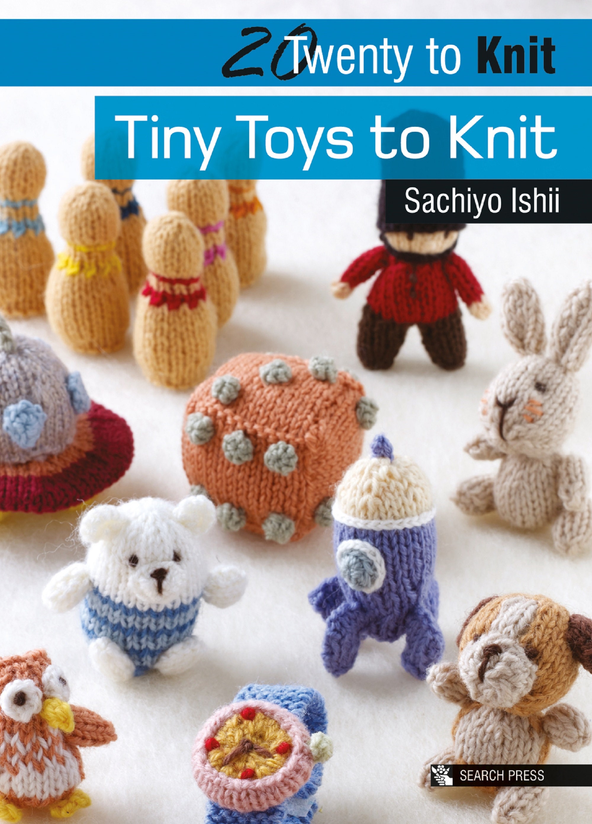 Toy Knitting Patterns Book by Sachiyo Ishii 20 Tiny Toys to Etsy UK