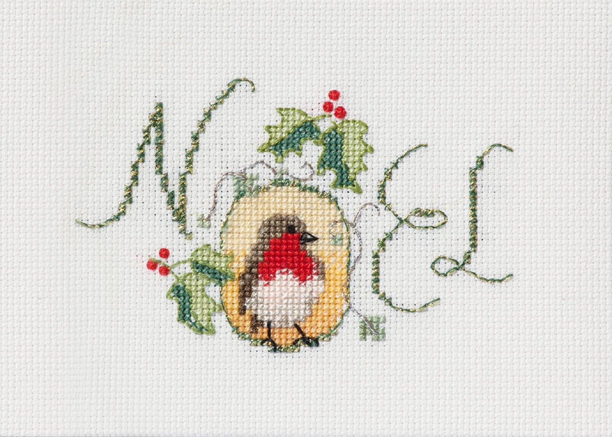 Cross Stitch Christmas Card Kit by Bothy Threads Noel Robin Etsy