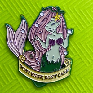 Rude Moods Rainbow Mermaid Enamel Pin