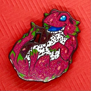 2021 Bearded Dragonfruit Bearded Dragon Enamel Pin