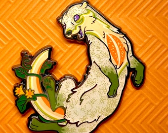 2023 Ottaloupe Cantaloupe Melon Otter Enamel Pin