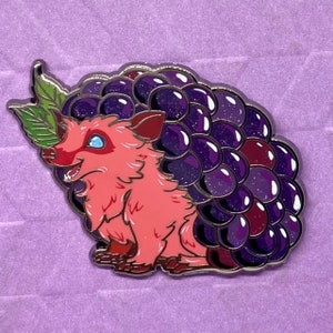 2023 Blackberog Blackberry Hedgehog Enamel Pin