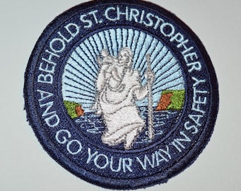 Neuer Stoffabzeichen - St Christopher.