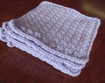 Crochet kitchen pot holder hot pad