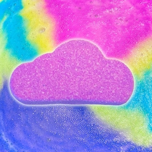 Cloud 9 Bath Bomb Bath Bomb Birthday Gift Idea Handmade Vegan SLS Free Moisturising Valentines Natural Fizzers Scented Beauty For Kids